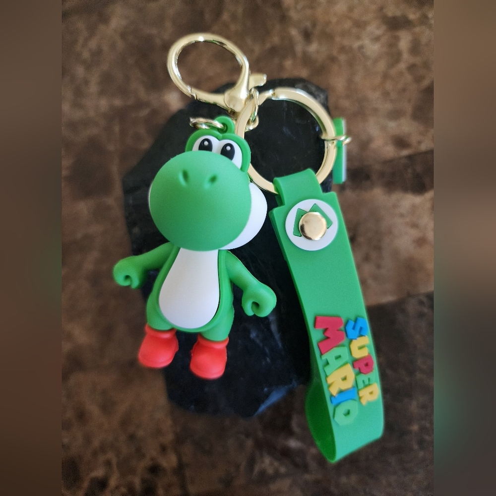 Yoshi-Super Mario Keychain/Bagcharm